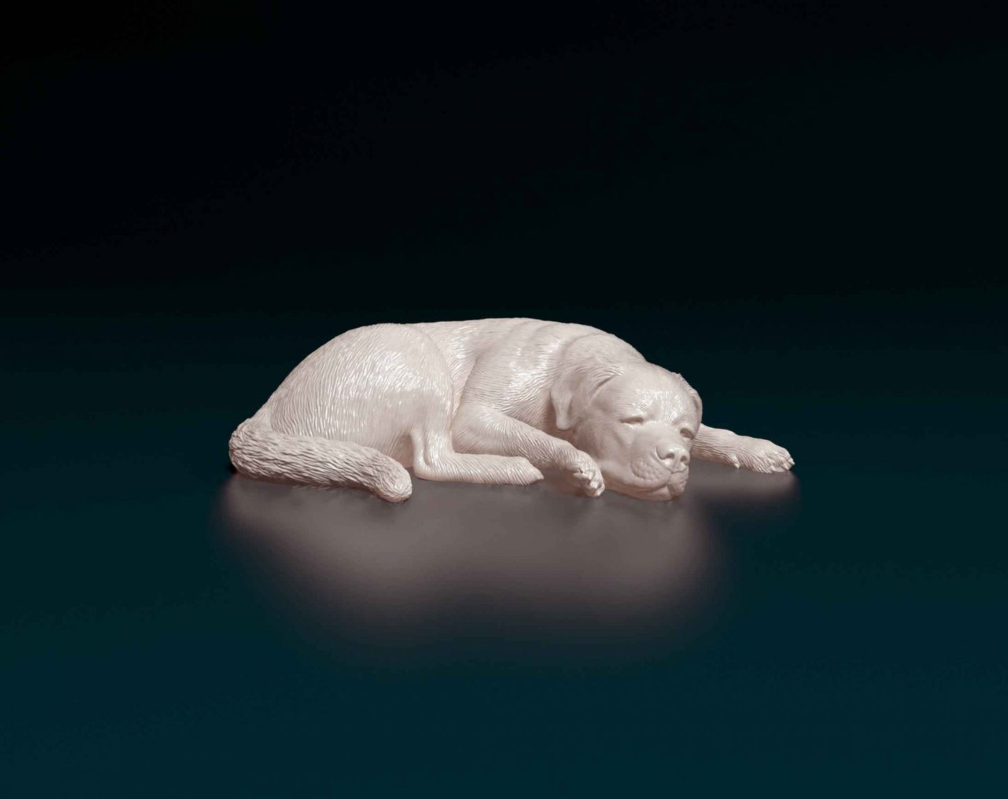 Rottweiler dog artist resin - white resin ready to prep / paint ALL SCALES