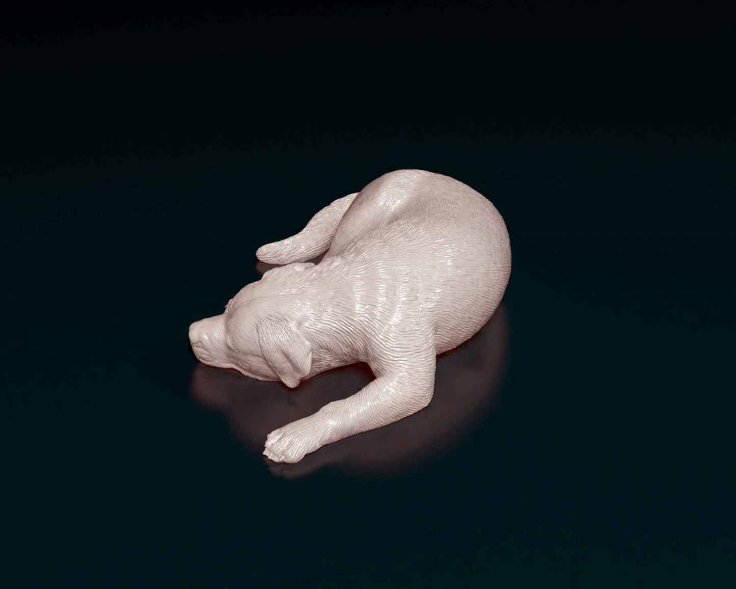 Rottweiler dog artist resin - white resin ready to prep / paint ALL SCALES