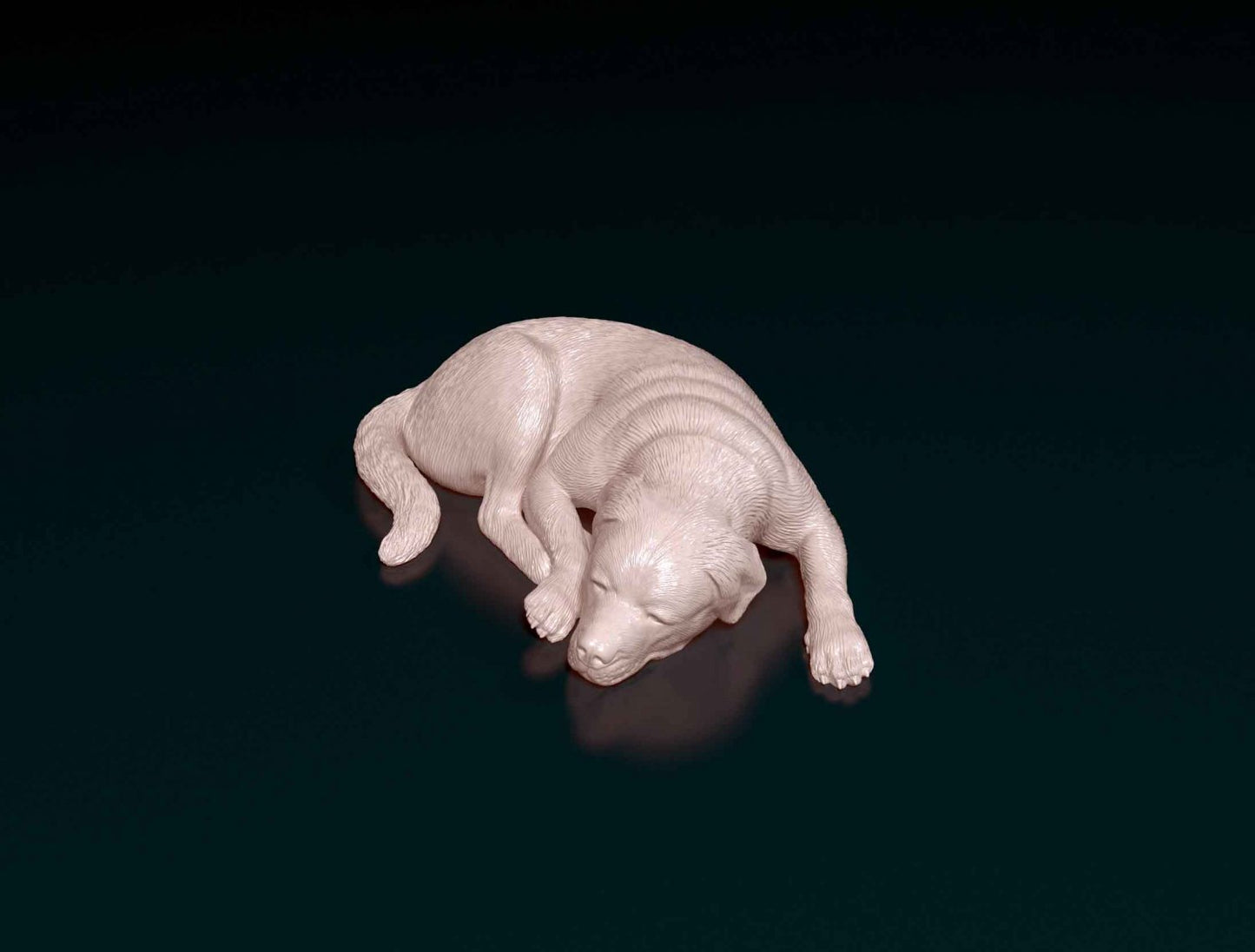 Rottweiler dog artist resin - white resin ready to prep / paint ALL SCALES