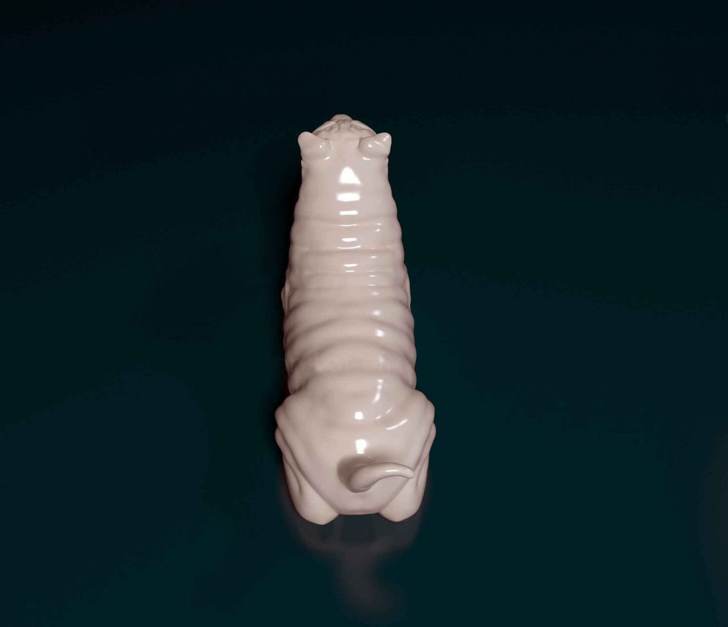 Shar pei dog artist resin - white resin ready to prep / paint ALL SCALES