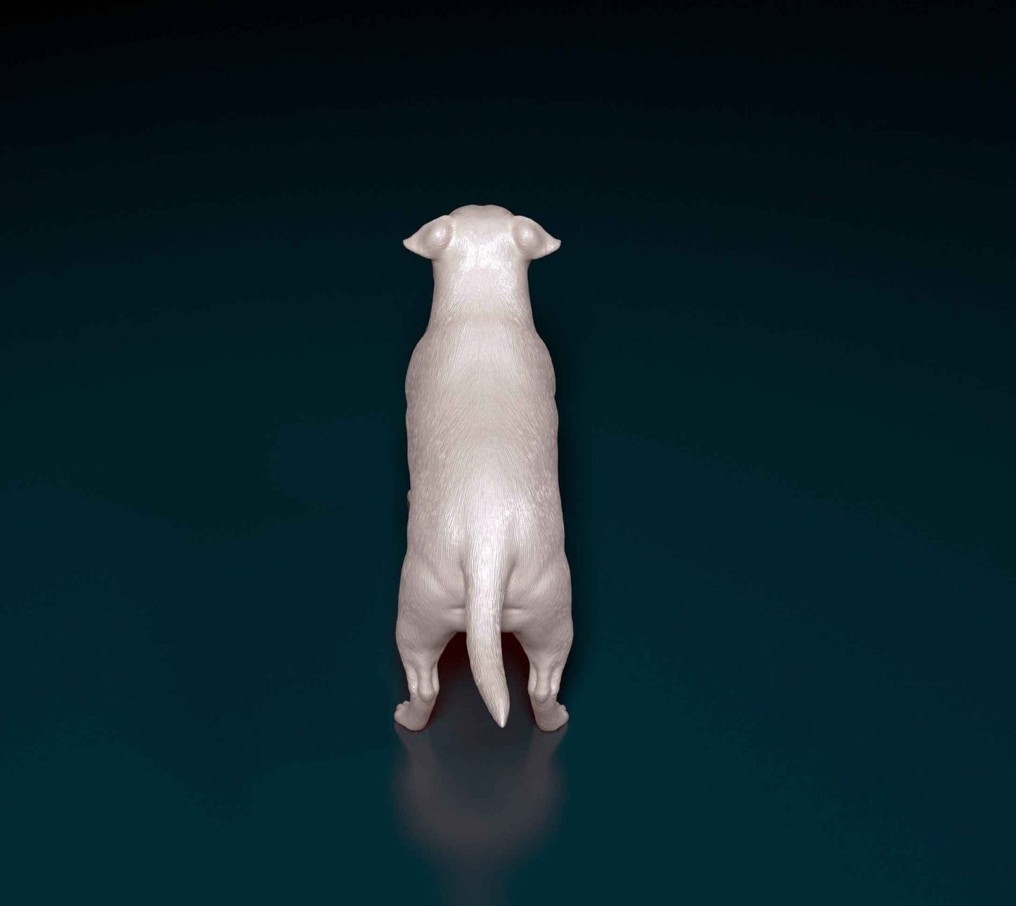 Staffordshire bull terrier dog artist resin - white resin ready to prep / paint ALL SCALES