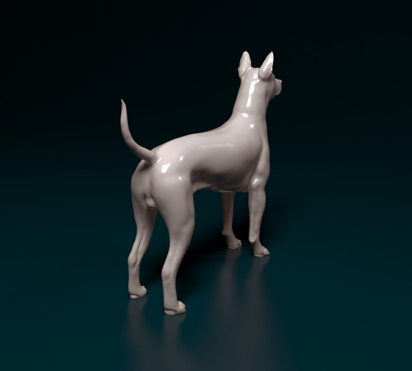 Tai ridgeback dog artist resin - white resin ready to prep / paint ALL SCALES