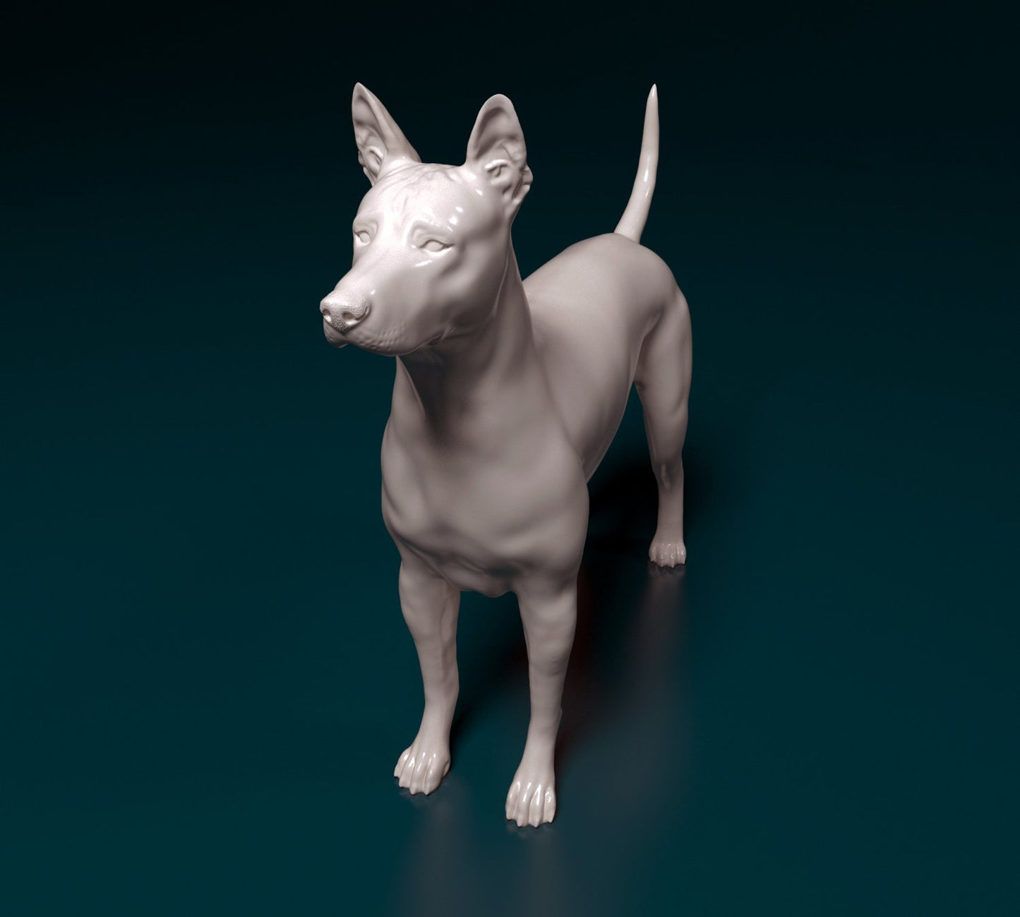 Tai ridgeback dog artist resin - white resin ready to prep / paint ALL SCALES