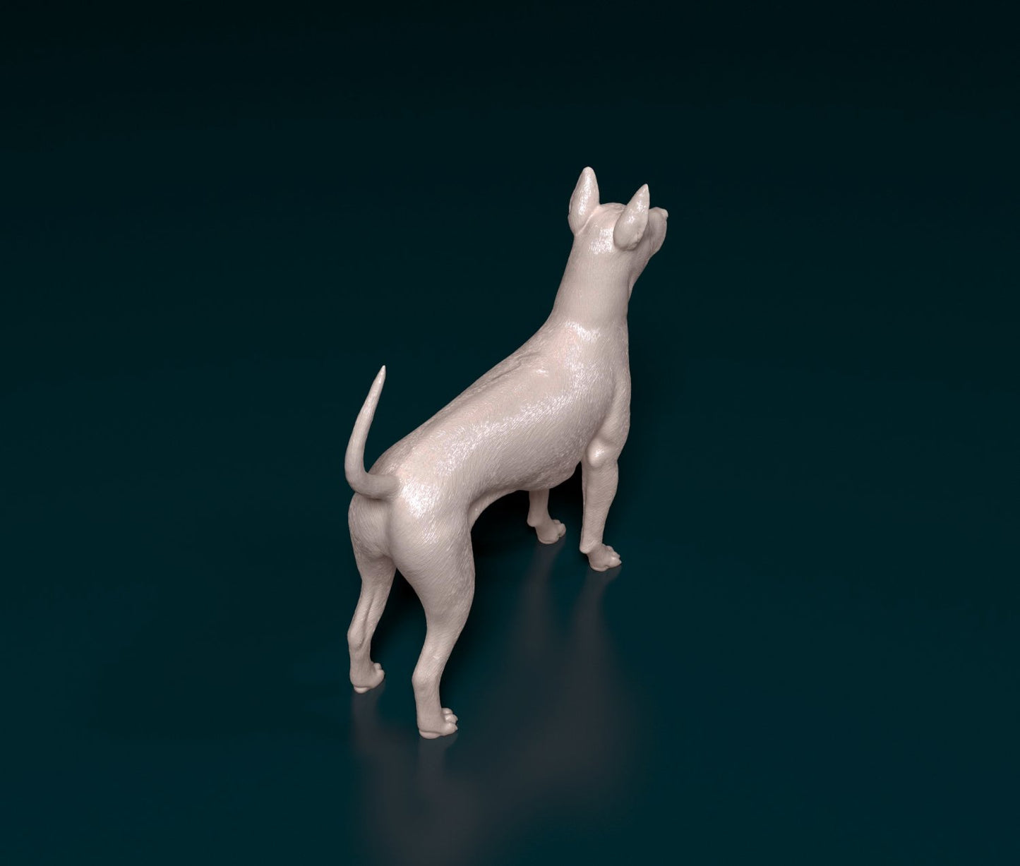Tai ridgeback dog artist resin - white resin ready to prep / paint ALL SCALES