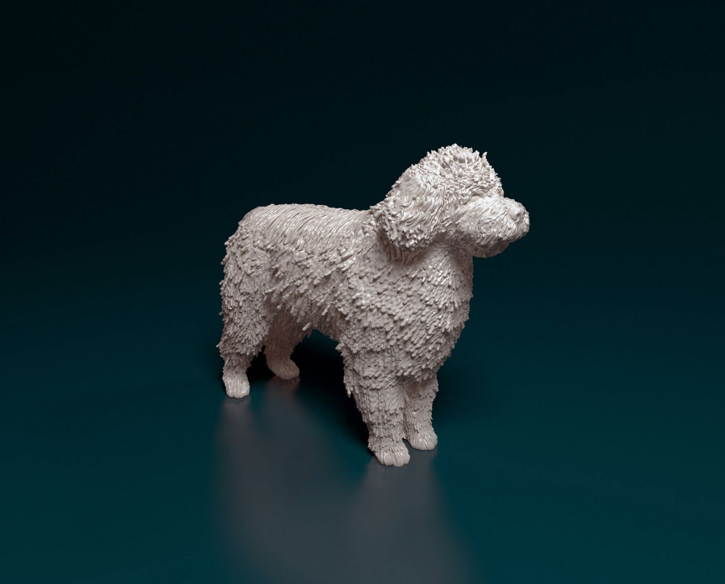 water dog artist resin - white resin ready to prep / paint ALL SCALES