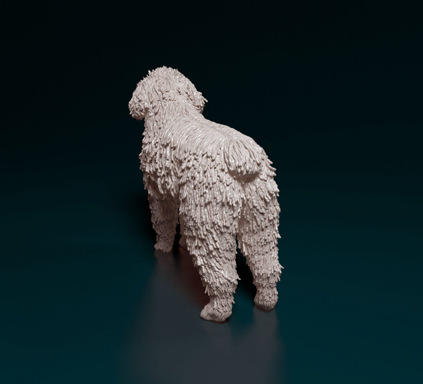 water dog artist resin - white resin ready to prep / paint ALL SCALES