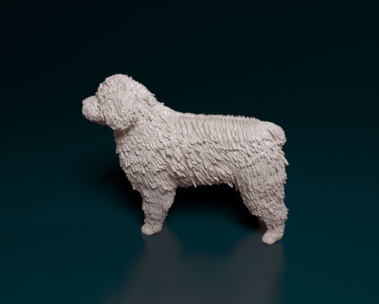 water dog artist resin - white resin ready to prep / paint ALL SCALES