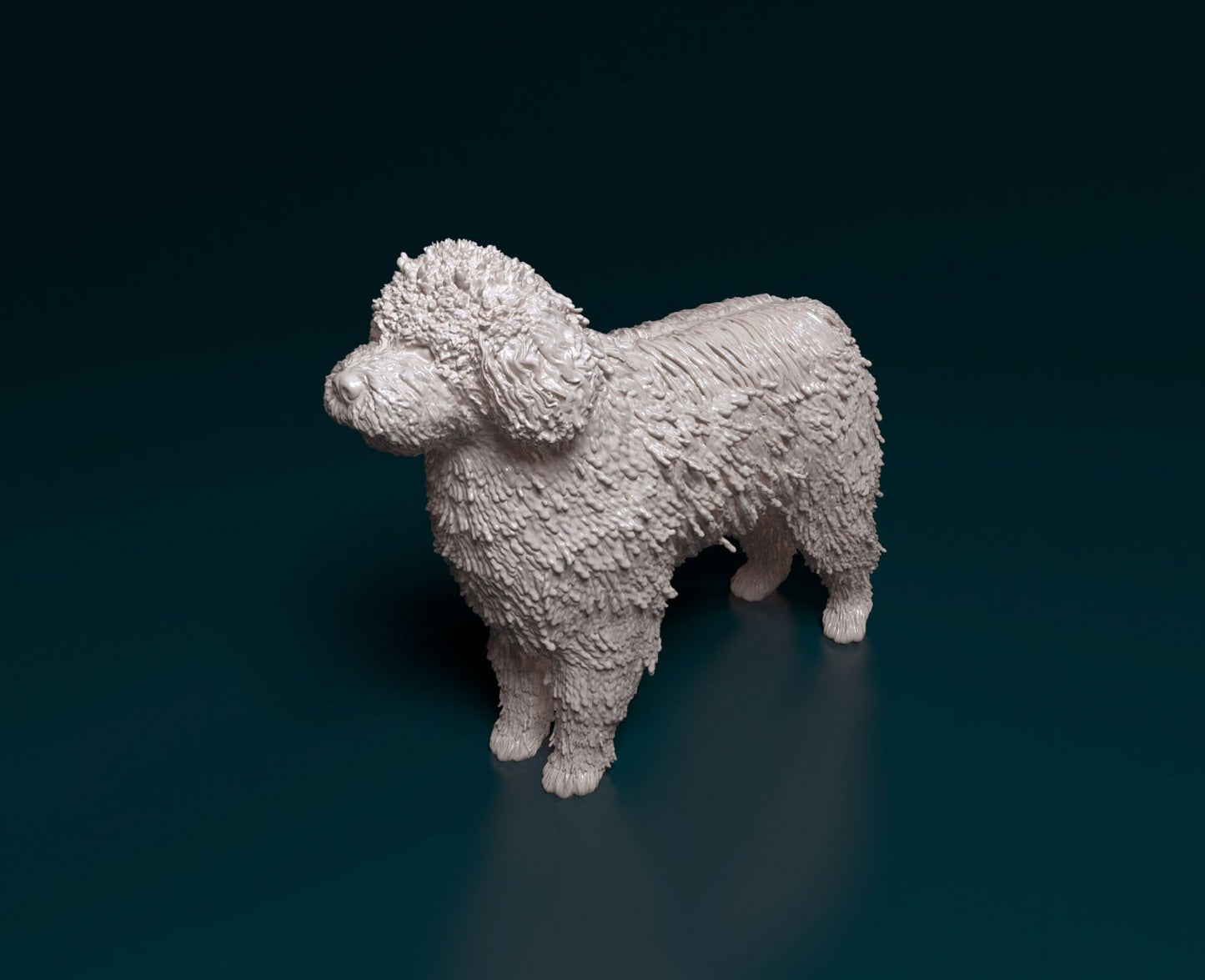water dog artist resin - white resin ready to prep / paint ALL SCALES