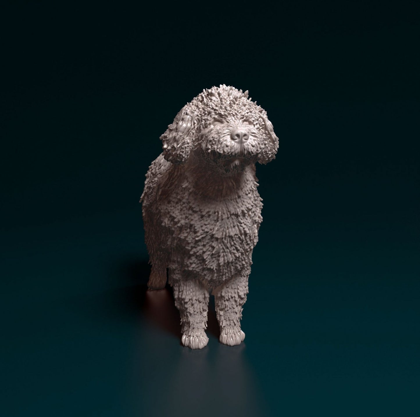 water dog artist resin - white resin ready to prep / paint ALL SCALES