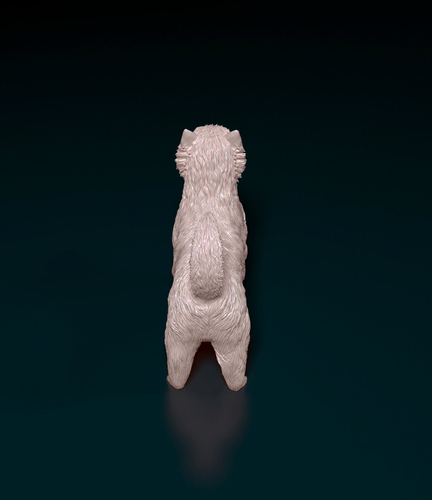 Westie west highland white artist resin - white resin ready to prep / paint ALL SCALES