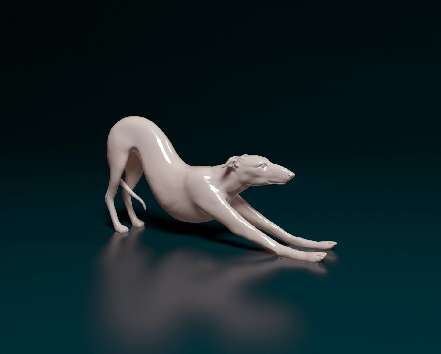 Whippet artist resin - white resin ready to prep / paint ALL SCALES