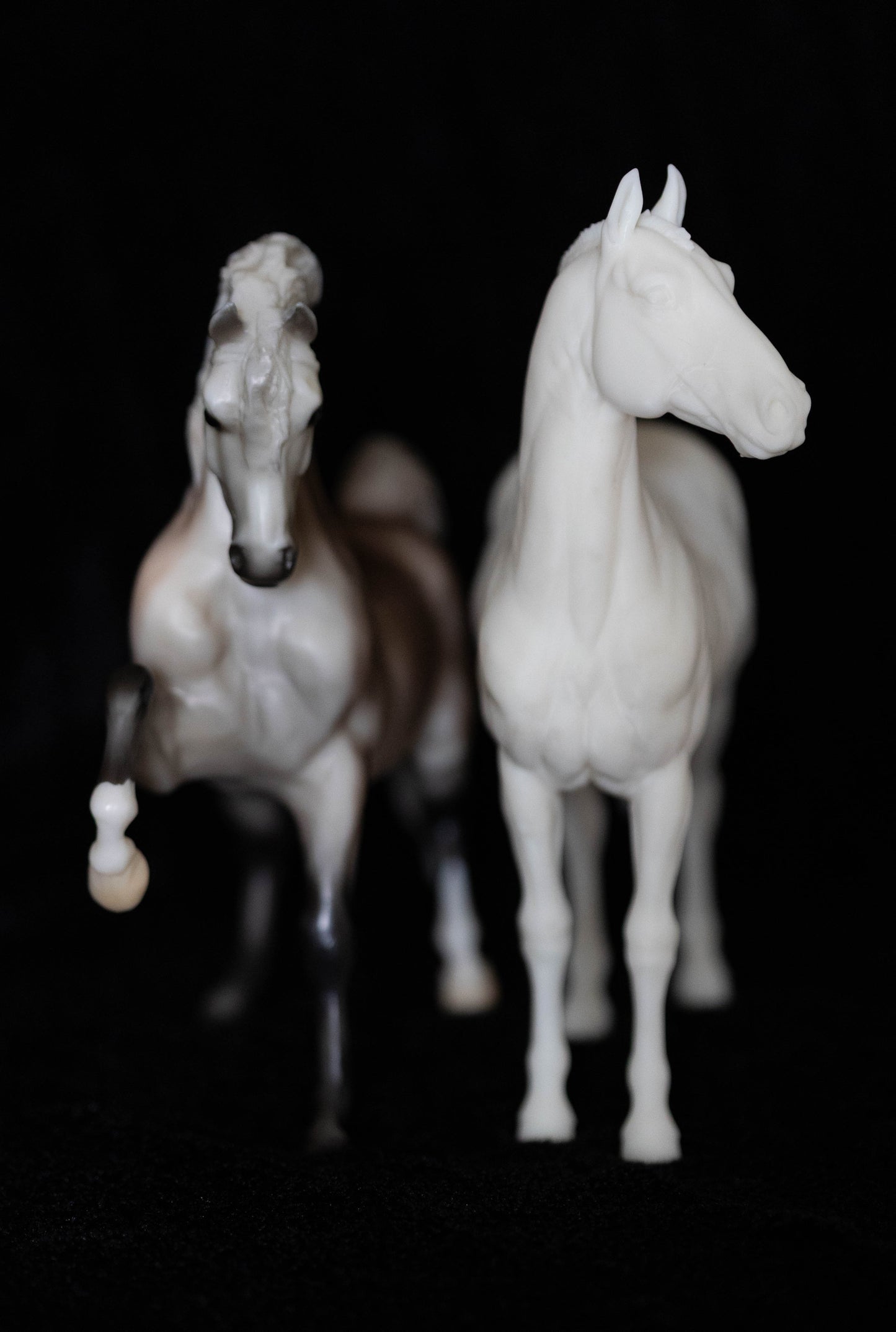 Traditional scale Grade horse / Cob - White resin ready to paint - Pre - Order - LTD TO 10 COPIES