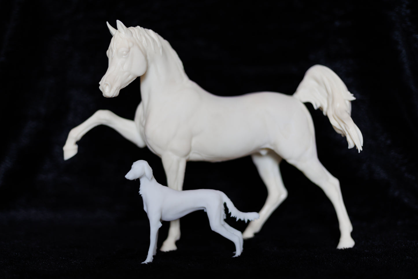 Sassy Arabian stallion Firefly - White resin ready to prep / paint LTD EDITION - Pre - Order
