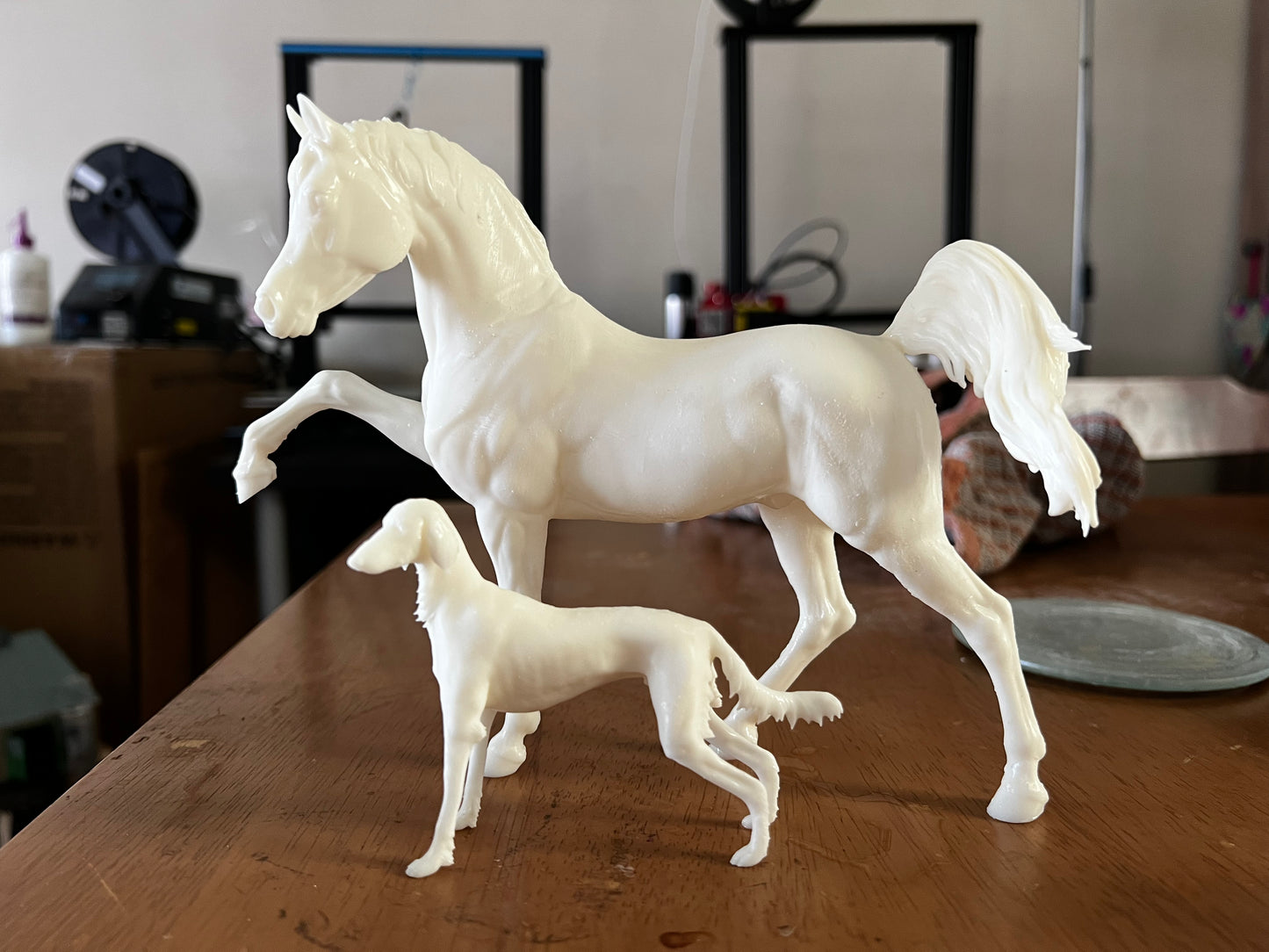 Sassy Arabian stallion Firefly - White resin ready to prep / paint LTD EDITION - Pre - Order