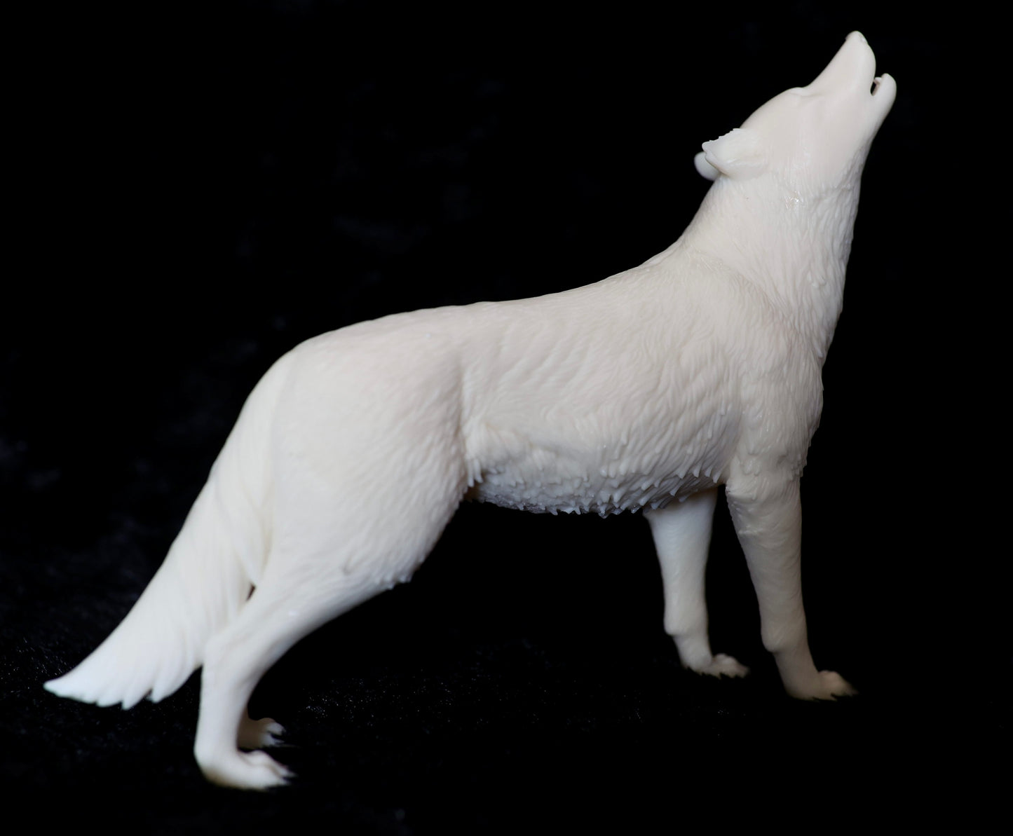 Howling Wolf - White ready to paint