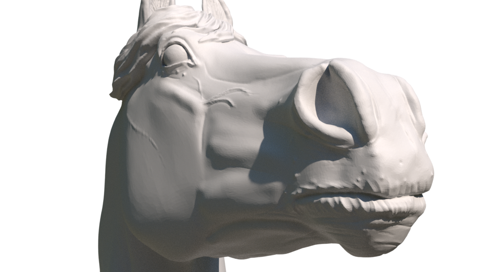 Catrina the cantering fjord mare - White resin ready to prep / paint LTD EDITION - Pre - Order
