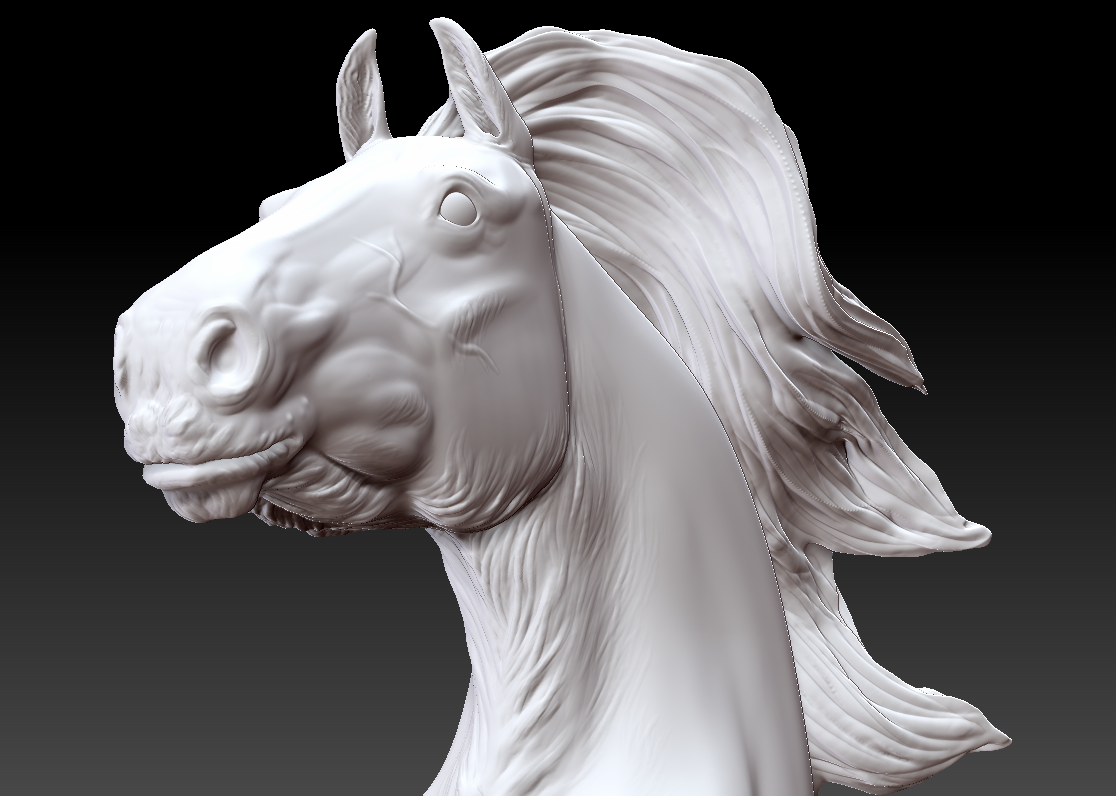 Boudicca pulling shire mare - White resin ready to prep / paint LTD EDITION - Pre - Order