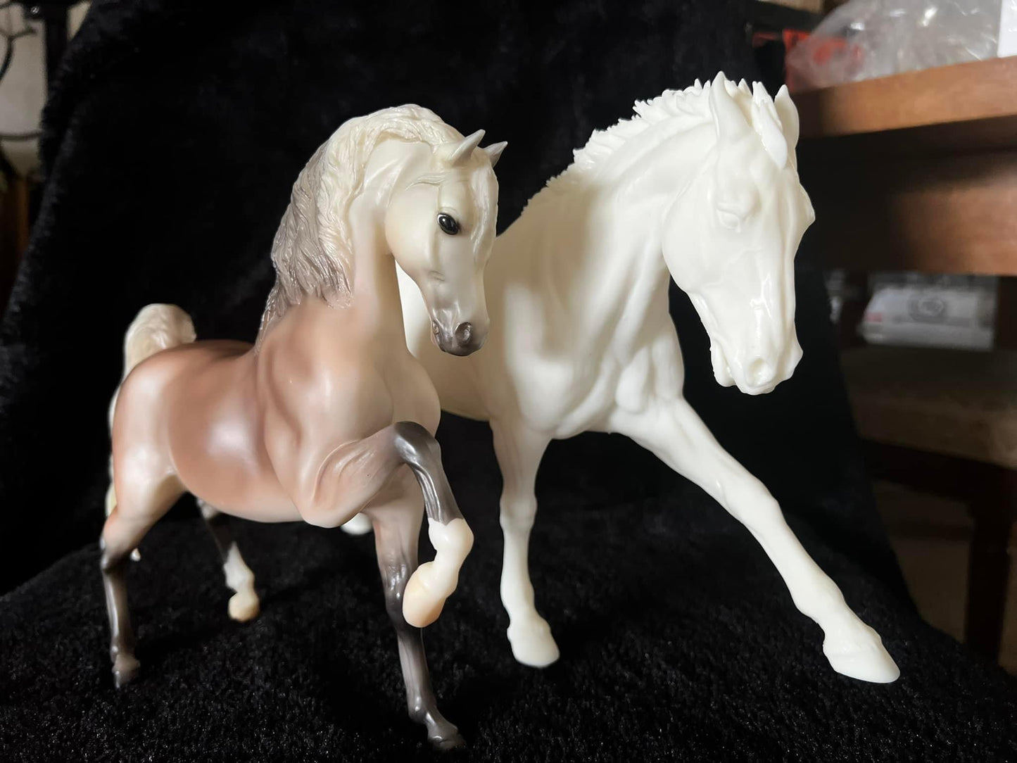 Traditional ltd to 10 Performance friendly Renegade running stallion - White resin ready to paint - Pre - Order