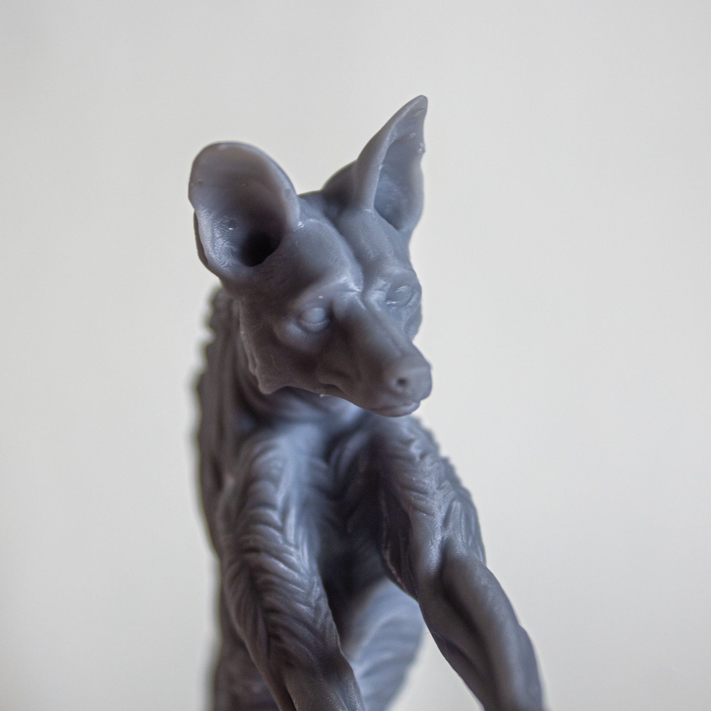 Maned wolf - Pre order white ready to paint