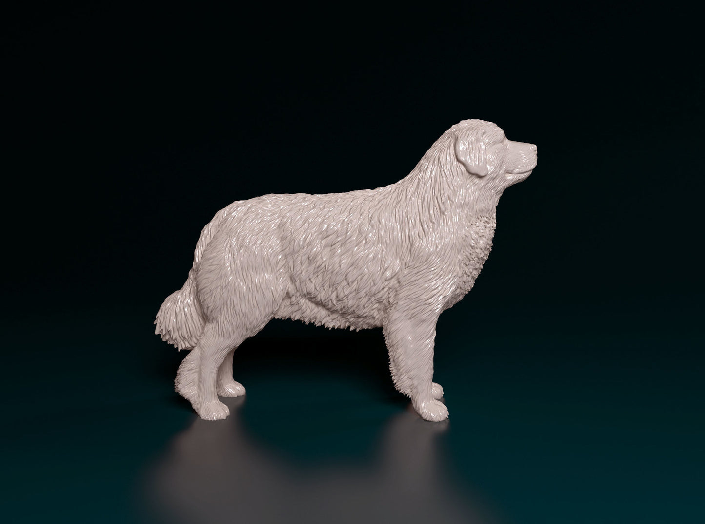 Pyrenean Mountain dog - white ready to paint