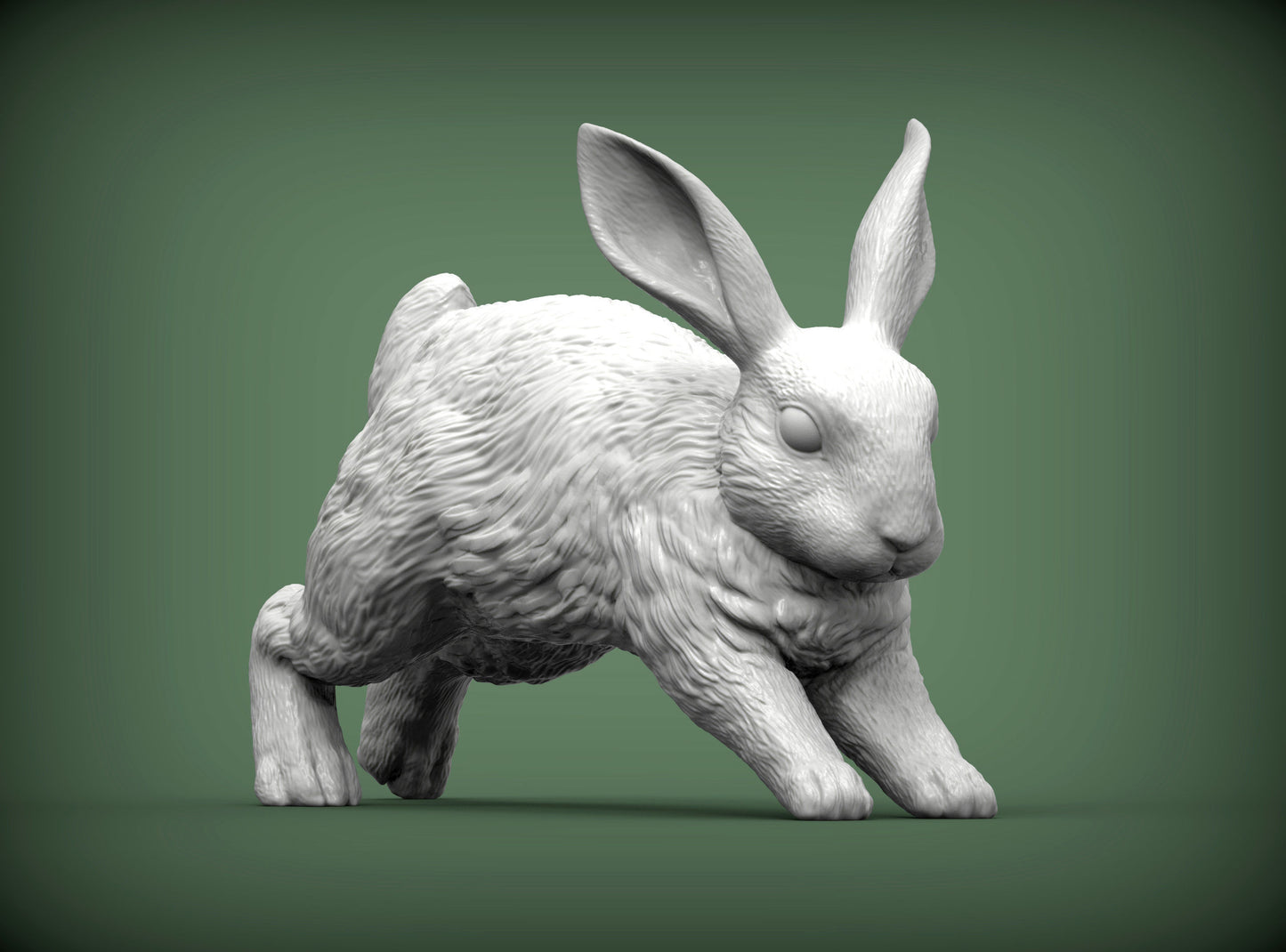 Rabbit - white ready to paint