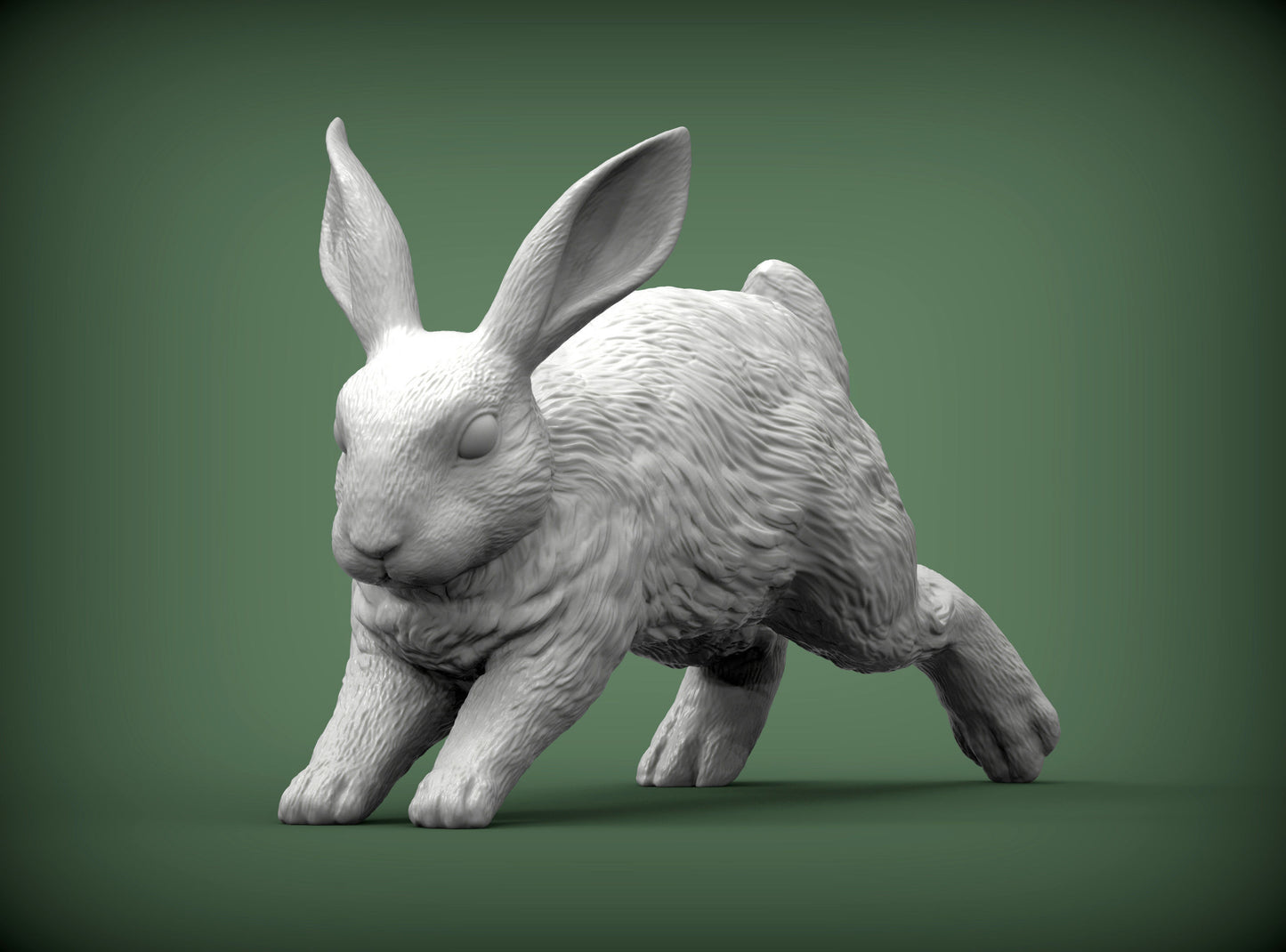 Rabbit - white ready to paint