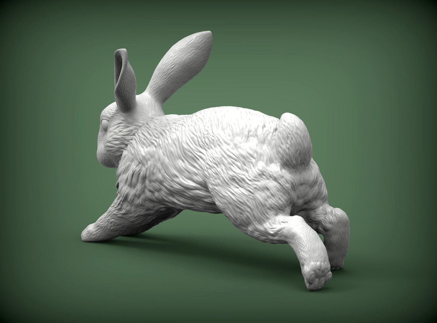 Rabbit - white ready to paint