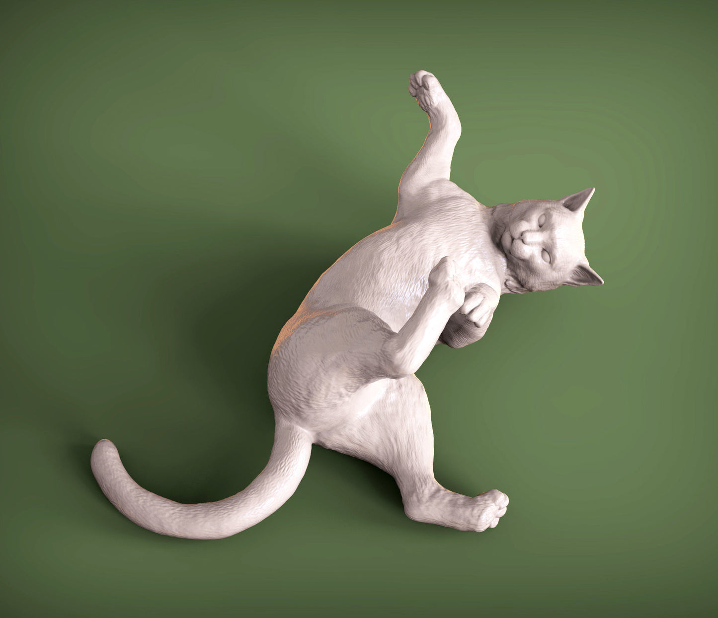 Cats - Many options - White resin ready to paint