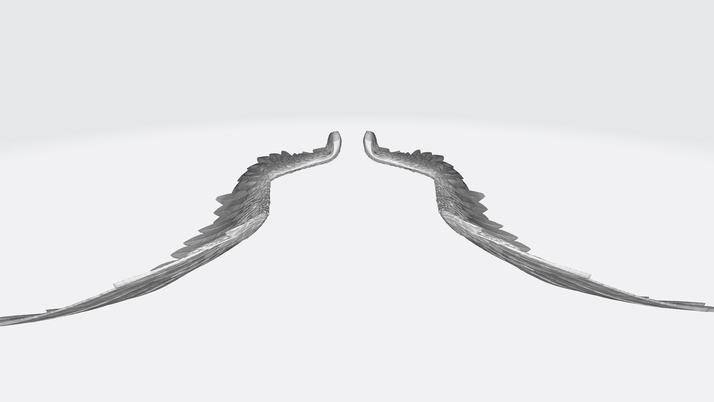 Angel Resin Wings for Model Horse Breyer / resin custom - White ready to Paint