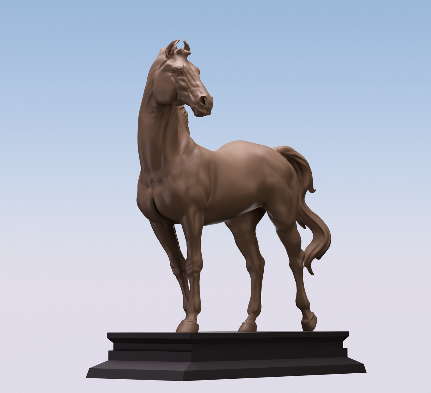 Mawari model horse resin - ready to prep then paint