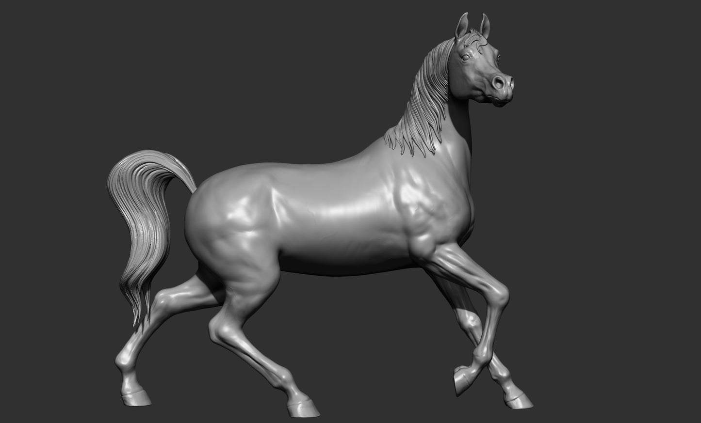 Choose your own pose - Arabian resin- All scales - white resin ready to prep / paint