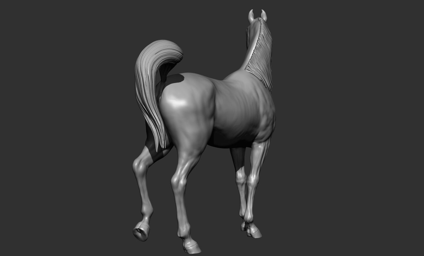 Choose your own pose - Arabian resin- All scales - white resin ready to prep / paint