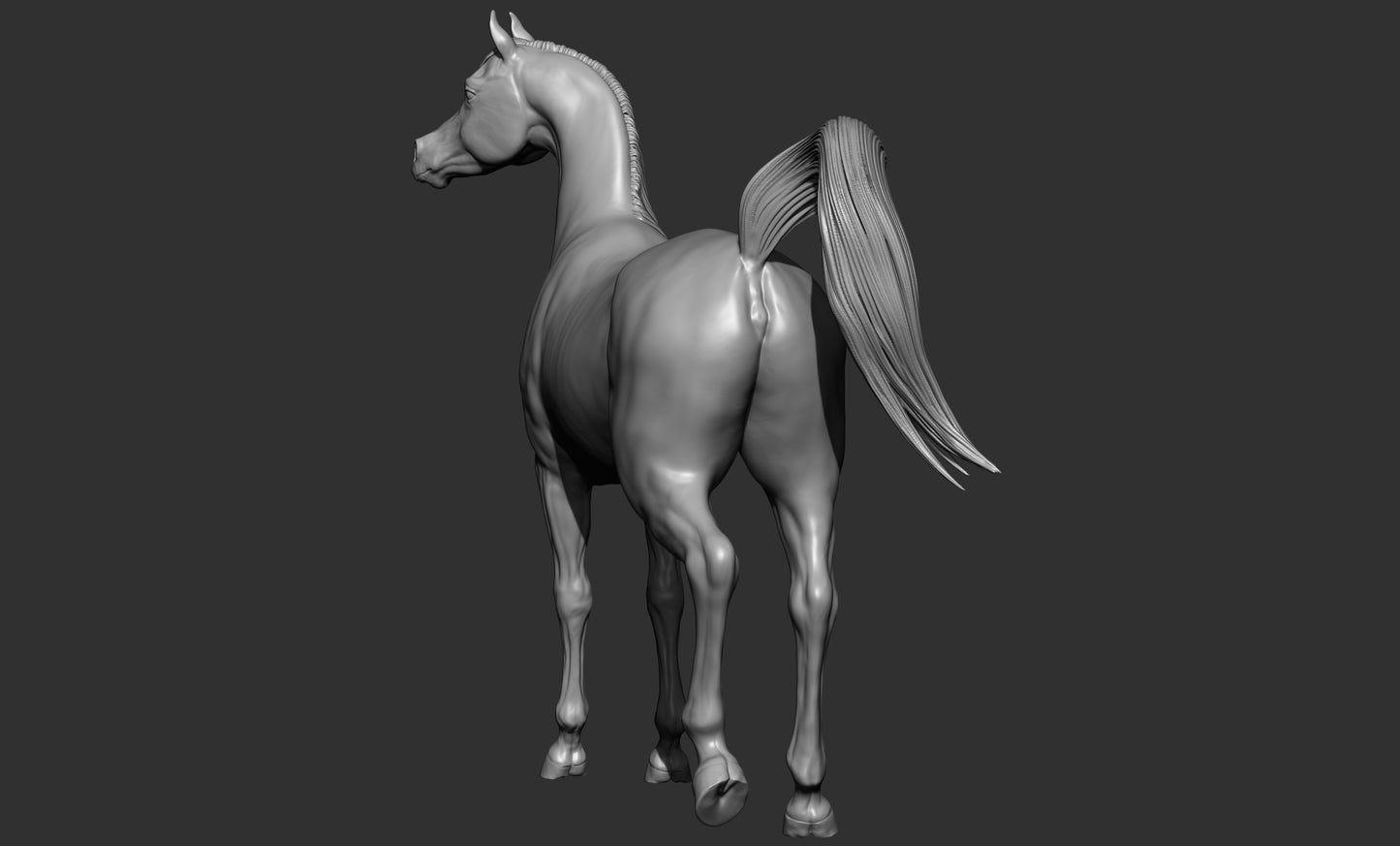 Choose your own pose - Arabian resin- All scales - white resin ready to prep / paint