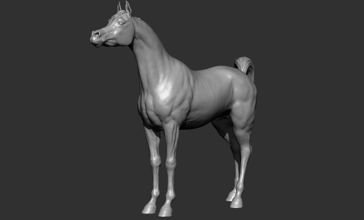 Choose your own pose - Arabian resin- All scales - white resin ready to prep / paint