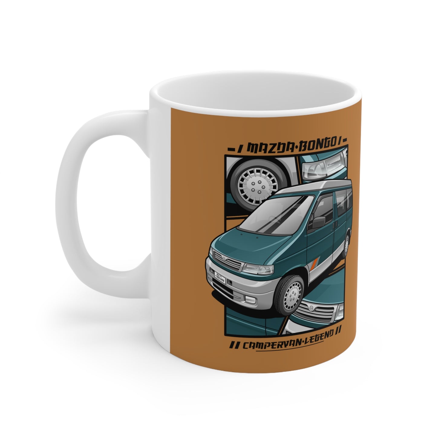 Mazda Bongo campervan legend Ceramic Coffee Cups, 11oz, 15oz
