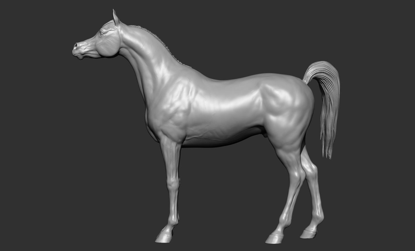 Choose your own pose - Arabian resin- All scales - white resin ready to prep / paint