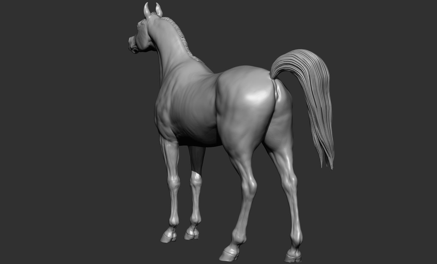 Choose your own pose - Arabian resin- All scales - white resin ready to prep / paint