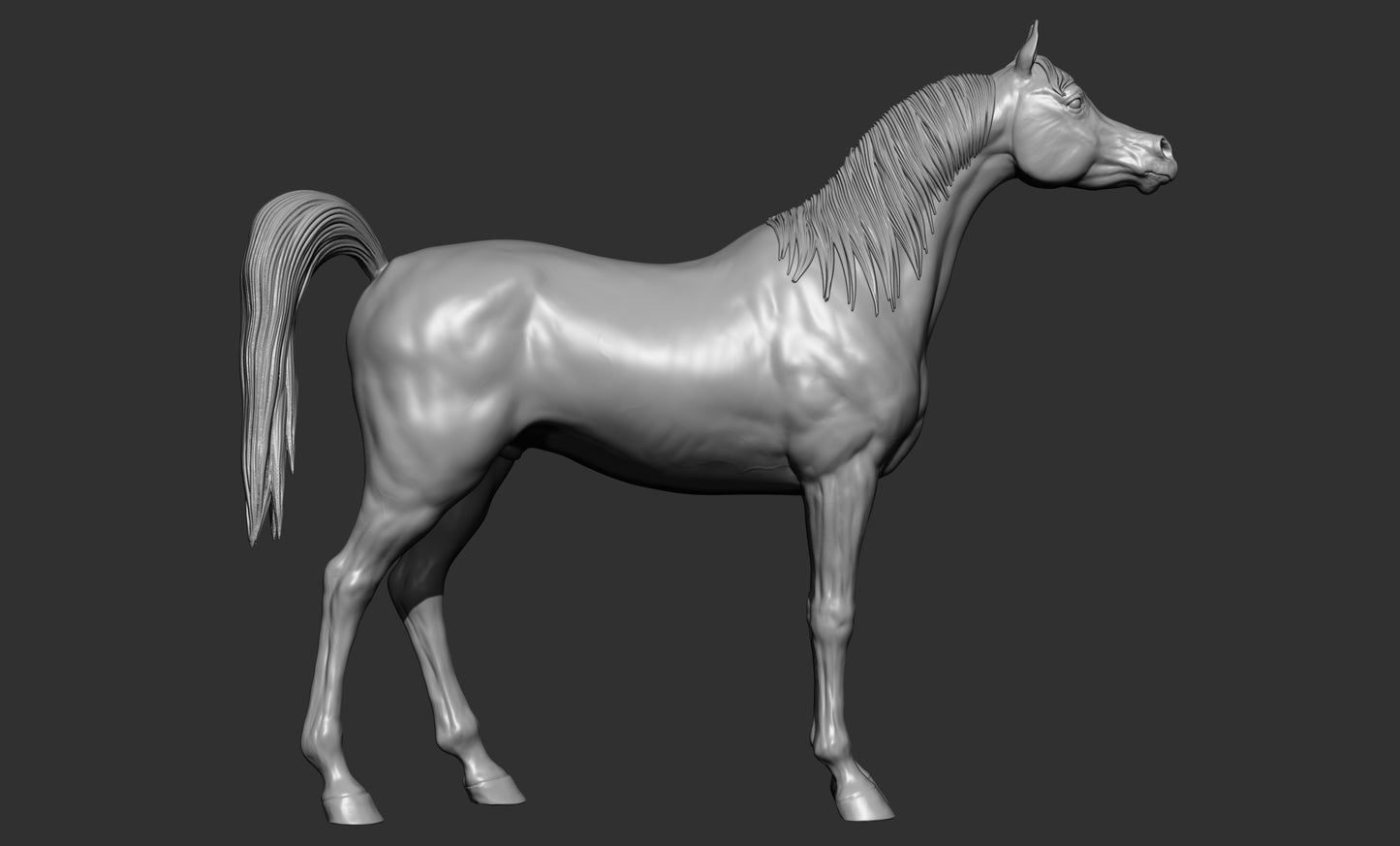 Choose your own pose - Arabian resin- All scales - white resin ready to prep / paint