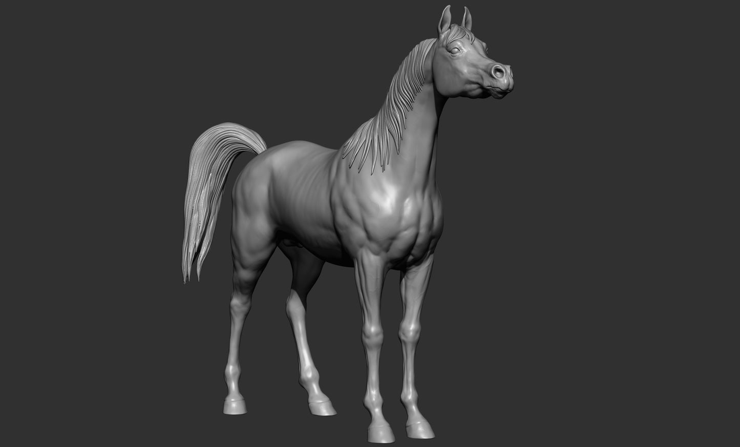 Choose your own pose - Arabian resin- All scales - white resin ready to prep / paint