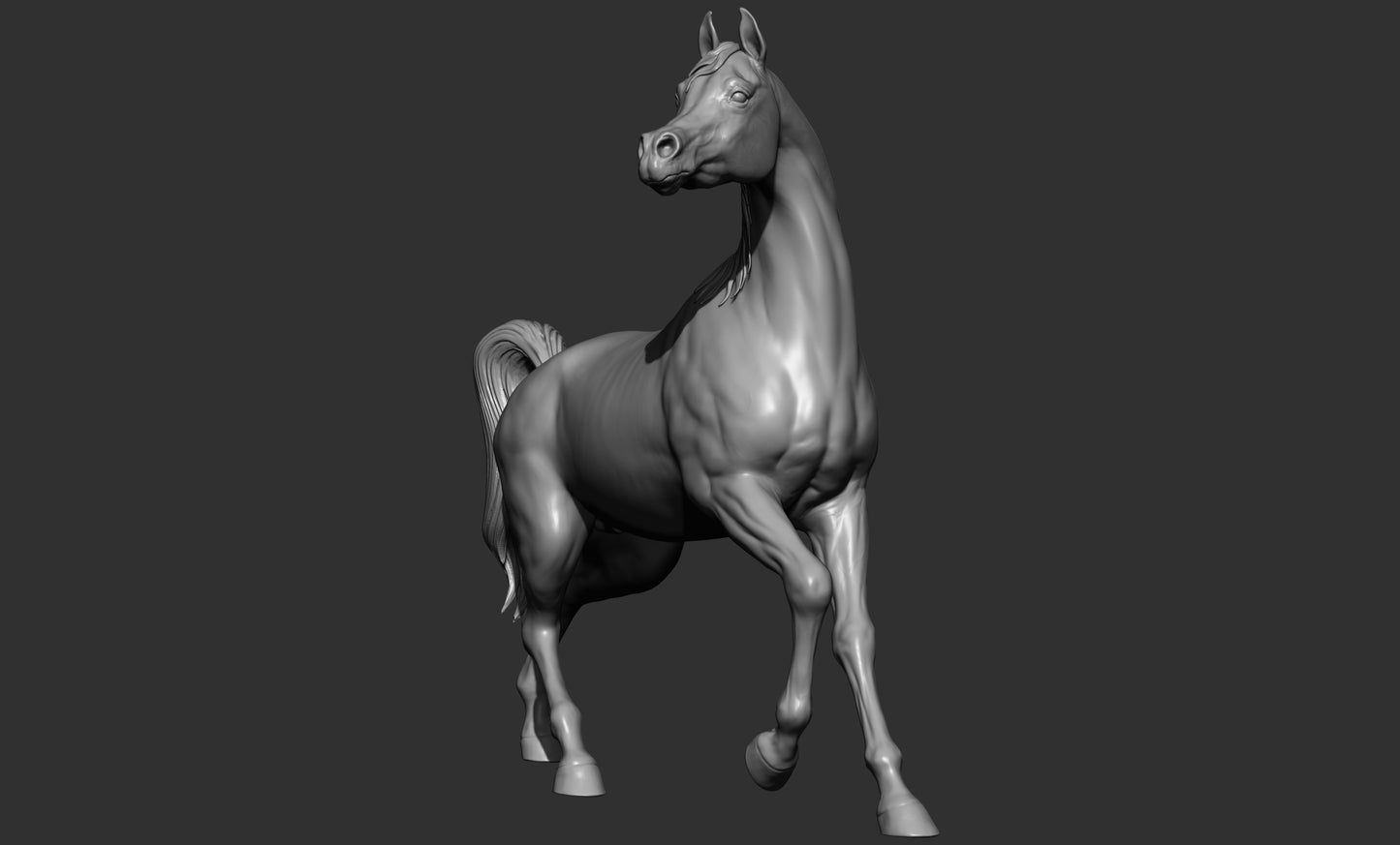 Choose your own pose - Arabian resin- All scales - white resin ready to prep / paint