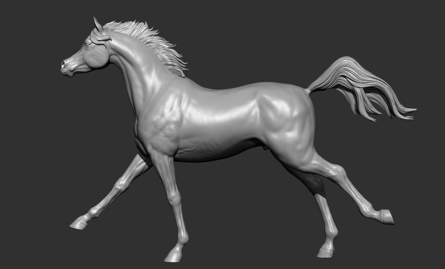 Choose your own pose - Arabian resin- All scales - white resin ready to prep / paint