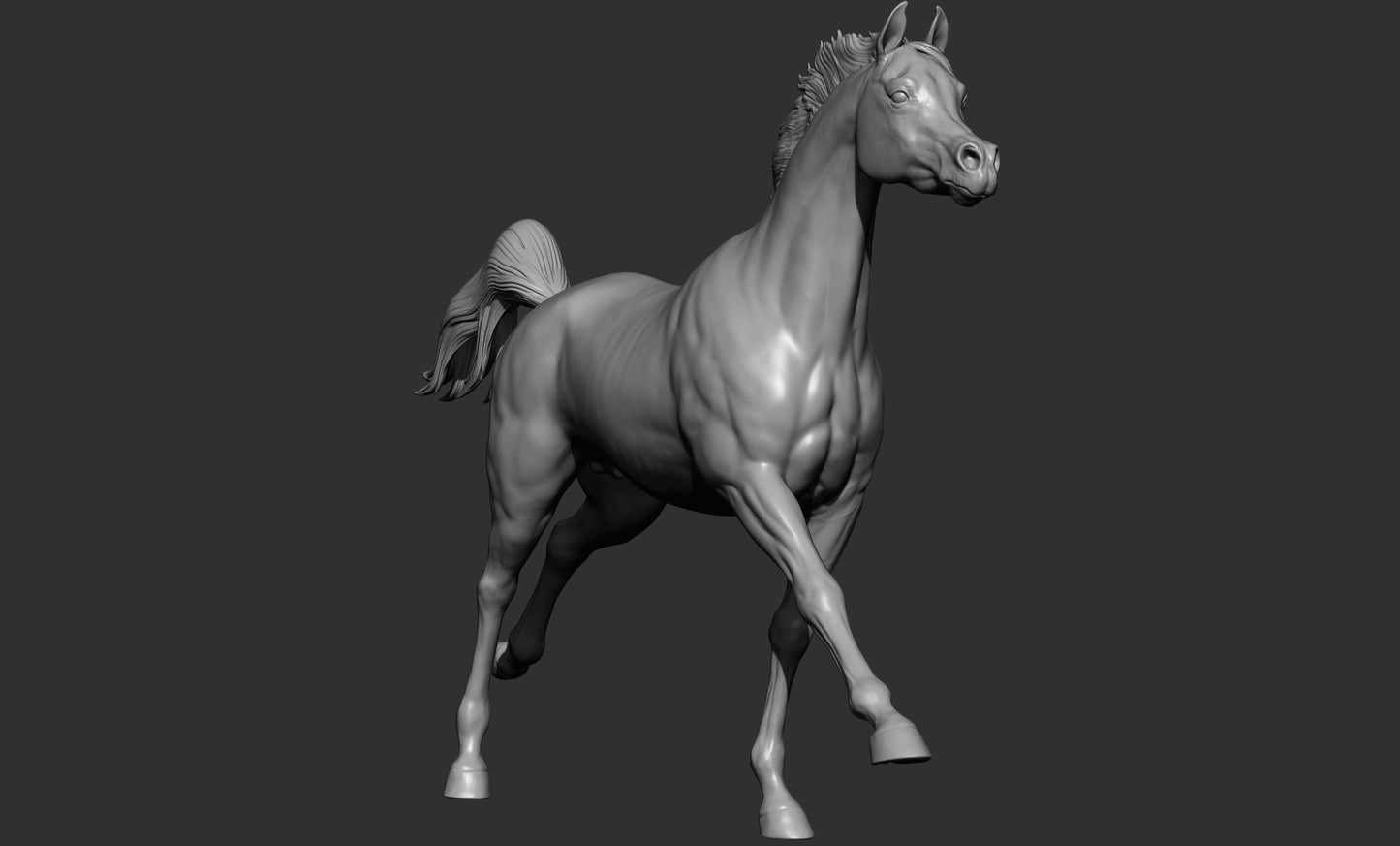 Choose your own pose - Arabian resin- All scales - white resin ready to prep / paint