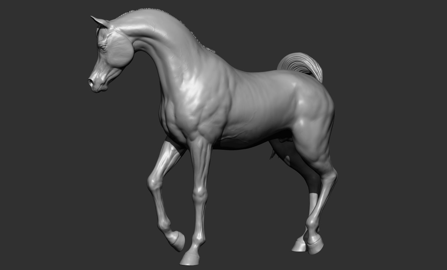 Choose your own pose - Arabian resin- All scales - white resin ready to prep / paint
