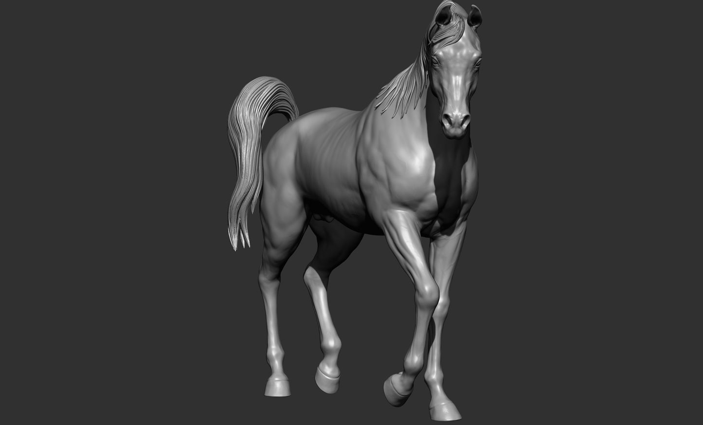 Choose your own pose - Arabian resin- All scales - white resin ready to prep / paint