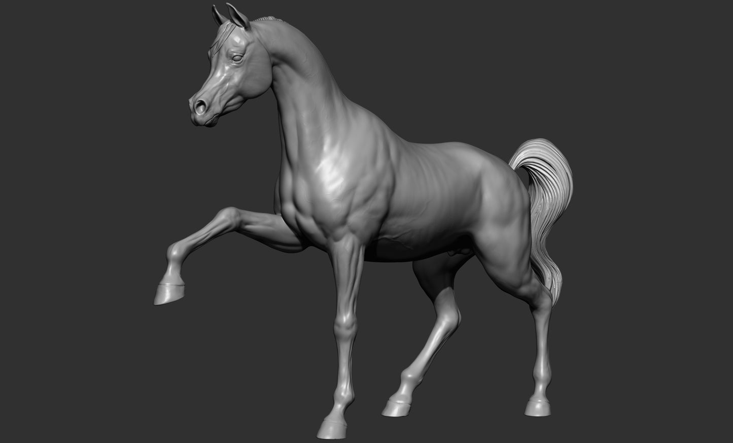 Choose your own pose - Arabian resin- All scales - white resin ready to prep / paint