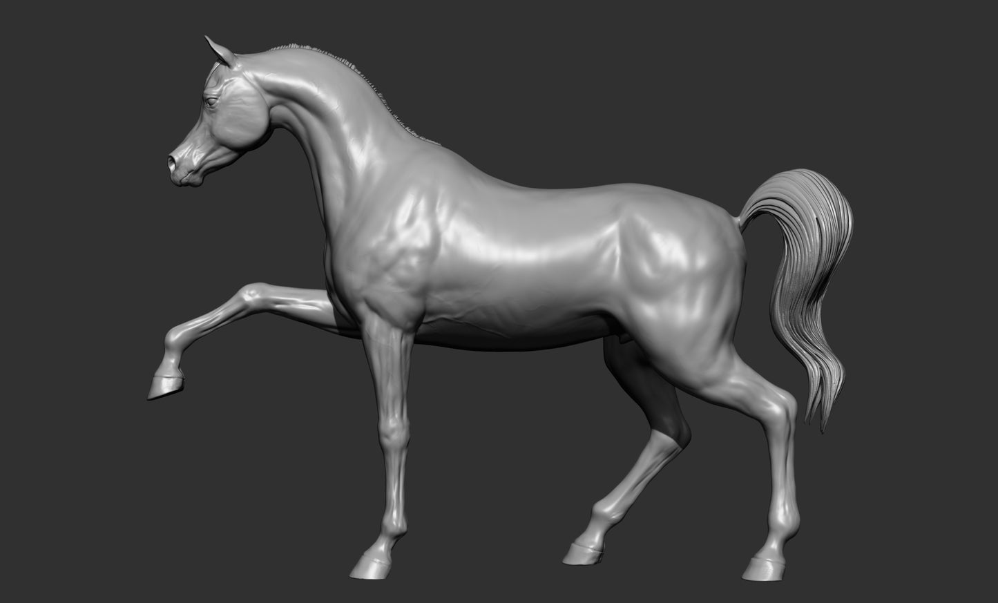 Choose your own pose - Arabian resin- All scales - white resin ready to prep / paint