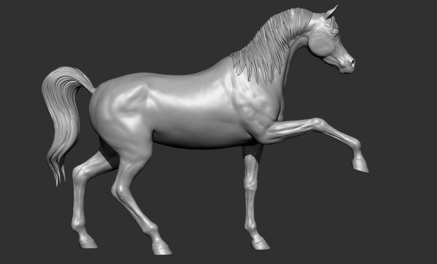 Choose your own pose - Arabian resin- All scales - white resin ready to prep / paint