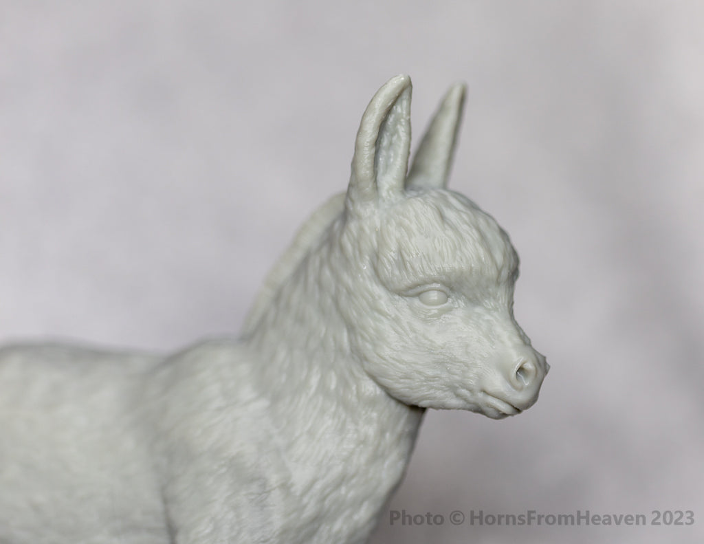 Donkeyzilla - white resin ready to paint