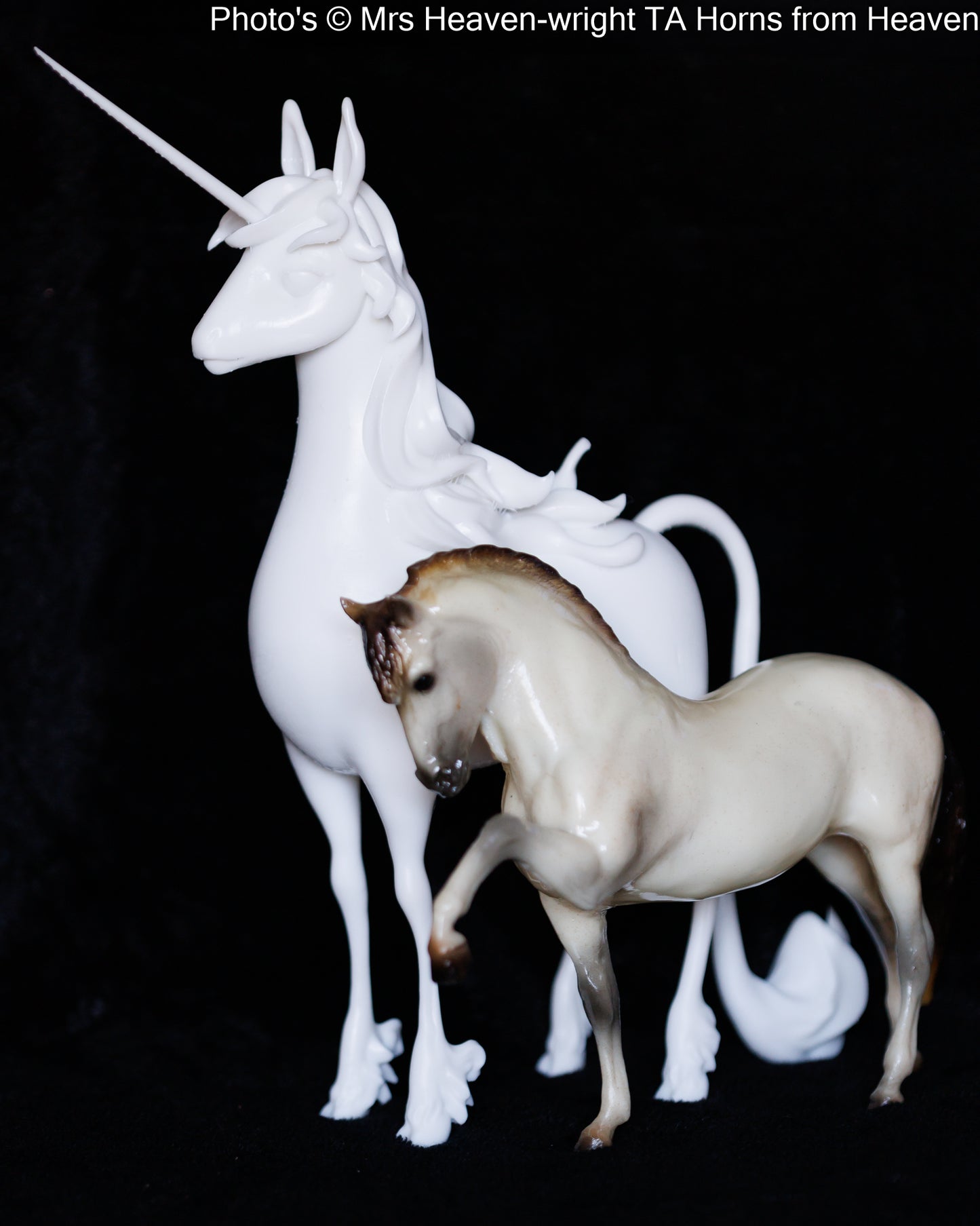 1/6 scale 15" The last unicorn figurine - white resin - ready to prep / paint - LTD TO 5