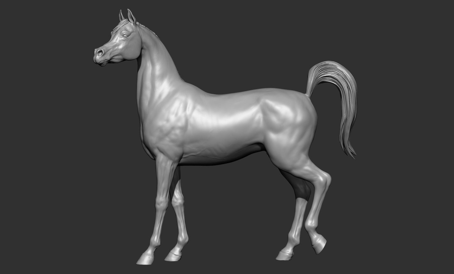 Choose your own pose - Arabian resin- All scales - white resin ready to prep / paint